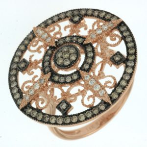 DIAMOND & MOCHA DIAMOND RING