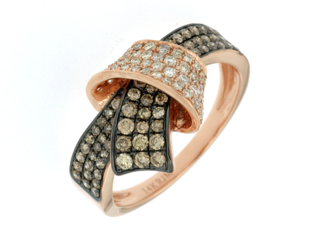 DIAMOND & MOCHA DIAMOND RING