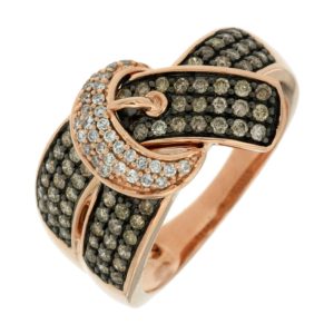 DIAMOND & MOCHA DIAMOND RING