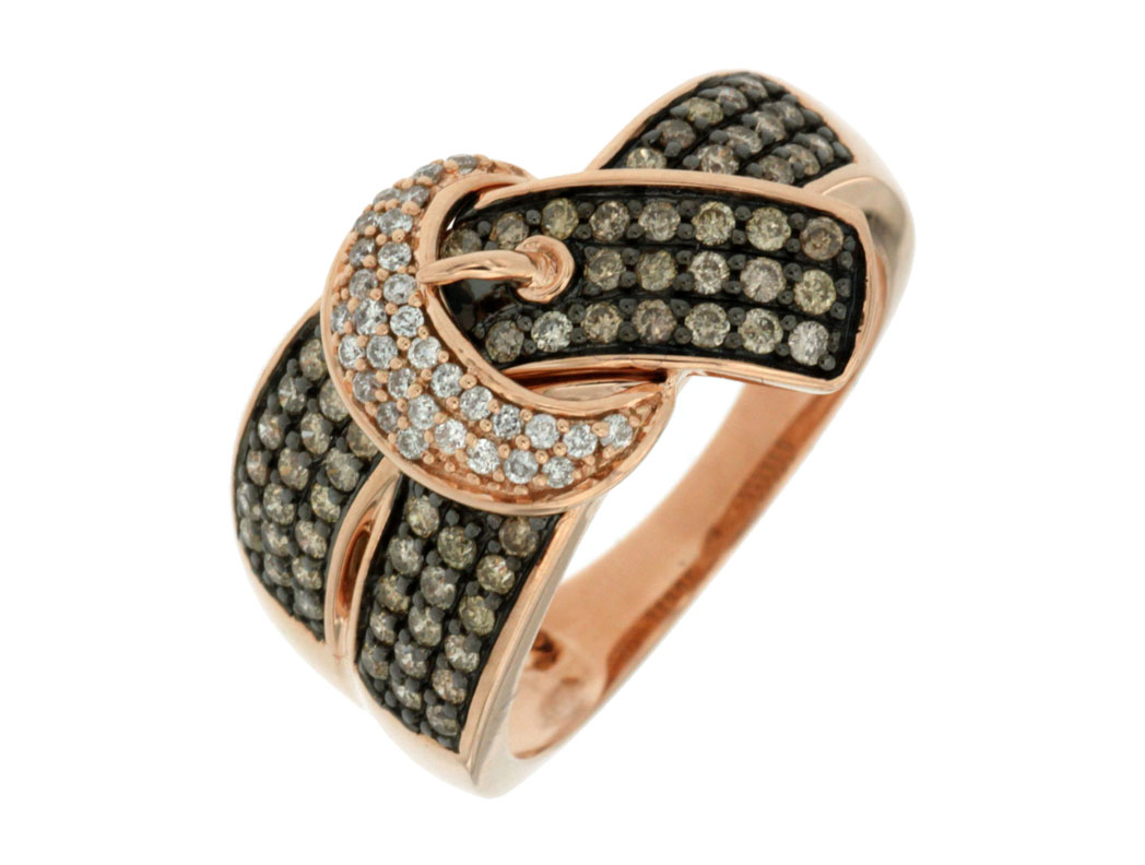 DIAMOND & MOCHA DIAMOND RING