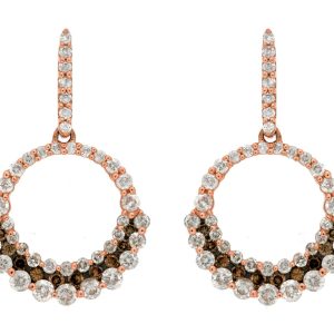 DIAMOND &MOCHA DIAMOND EARRING