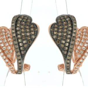 DIAMOND &MOCHA DIAMOND EARRING