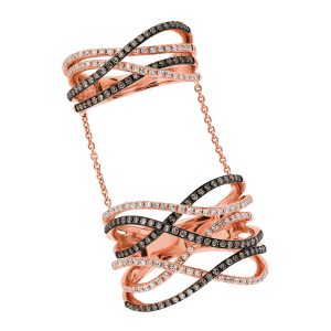 DIAMOND & MOCHA DIAMOND RING