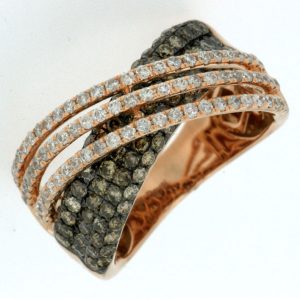 DIAMOND & MOCHA DIAMOND RING