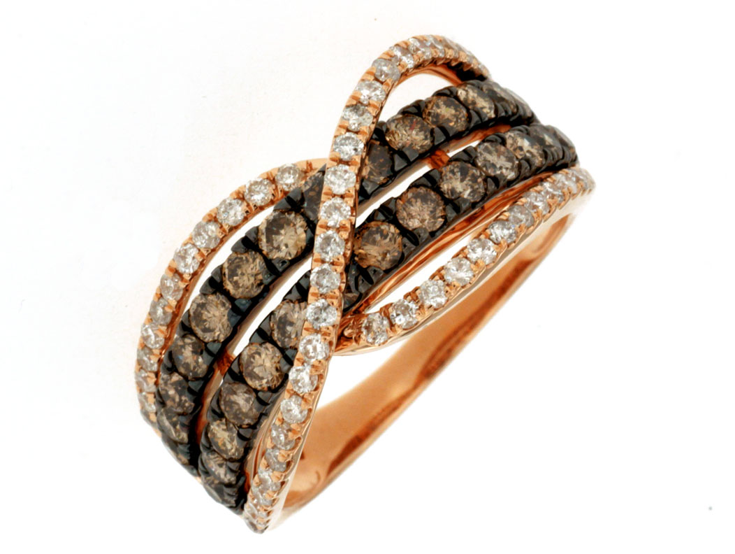 DIAMOND & MOCHA DIAMOND RING
