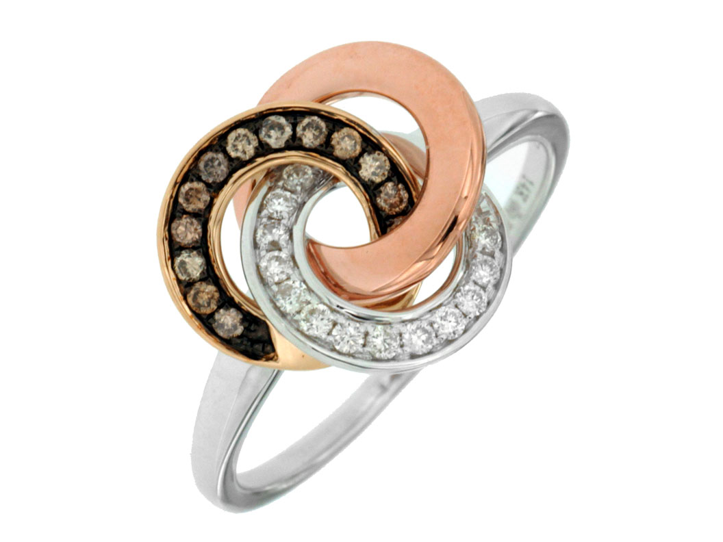 DIAMOND & MOCHA DIAMOND RING