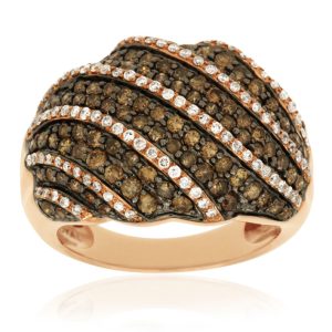 DIAMOND & MOCHA DIAMOND RING
