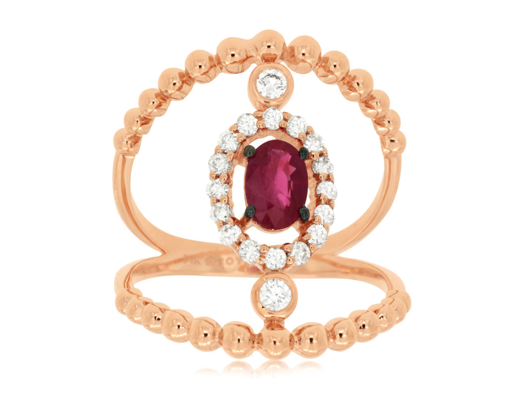 RUBY & DIAMOND RING