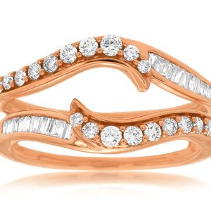 LADIES DIAMOND INSERT RING