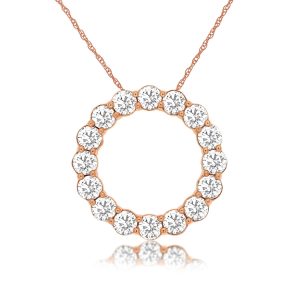 DIAMOND CIRCLE PENDANT