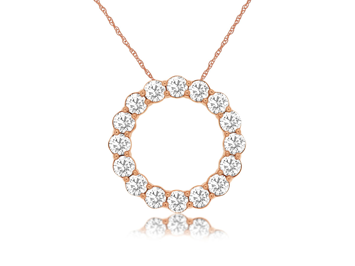 DIAMOND CIRCLE PENDANT