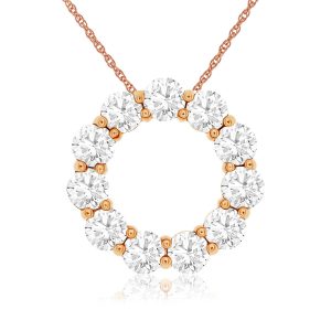 DIAMOND CIRCLE PENDANT