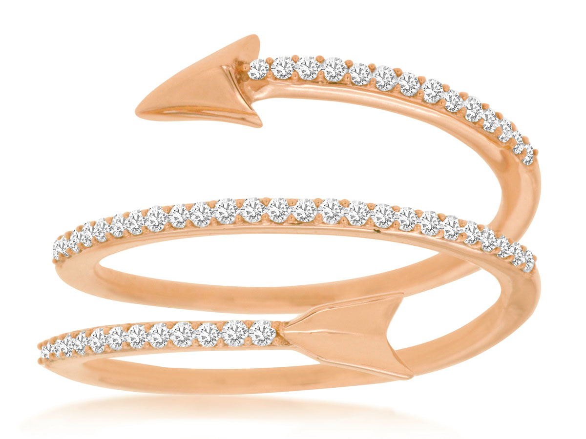 DIAMOND ARROW RING