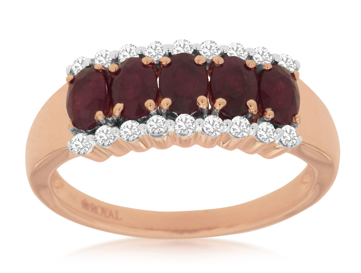 RUBY & DIAMOND RING