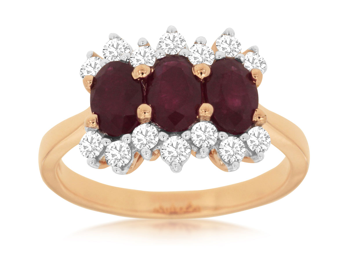RUBY & DIAMOND RING