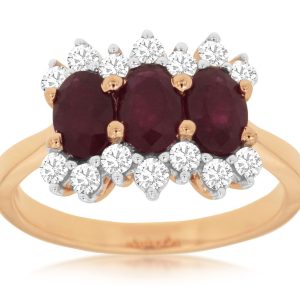 RUBY & DIAMOND RING