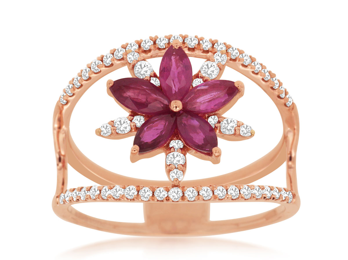 RUBY & DIAMOND RING