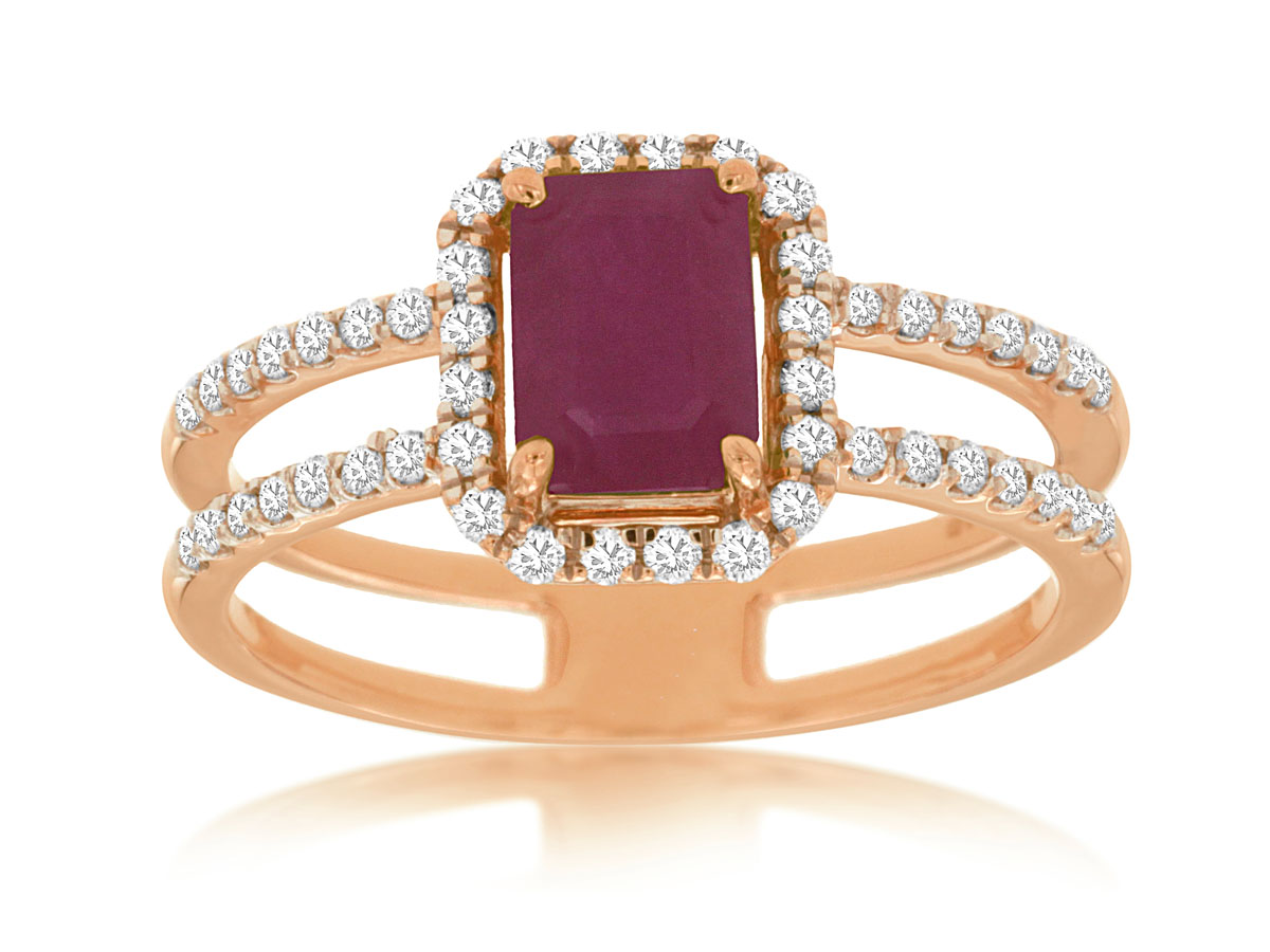 RUBY & DIAMOND RING