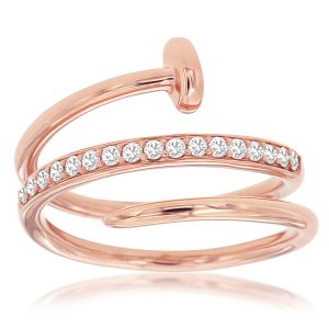 DIAMOND NAIL RING