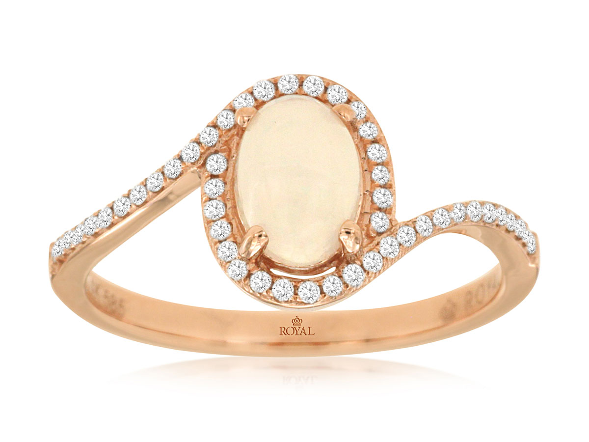OPAL & DIAMOND RING