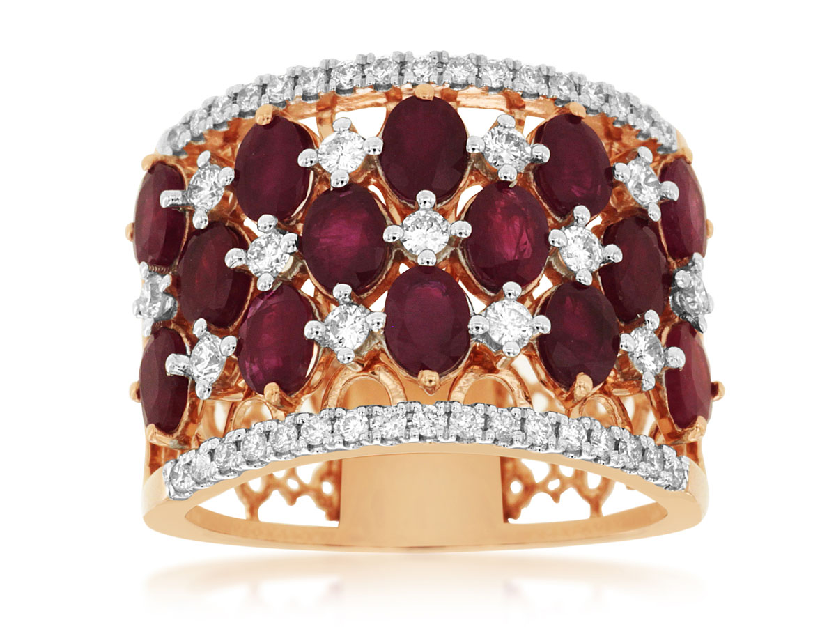 RUBY & DIAMOND RING