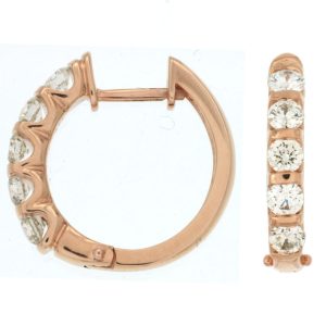 DIAMOND HOOPS 18MM