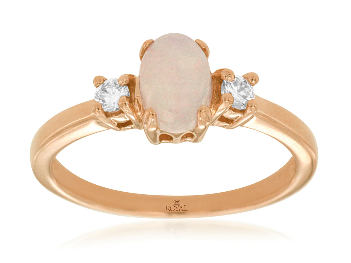 OPAL & DIAMOND RING