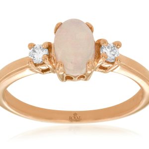 OPAL & DIAMOND RING