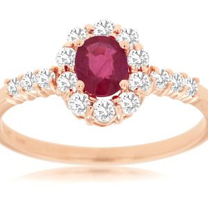 RUBY & DIAMOND RING