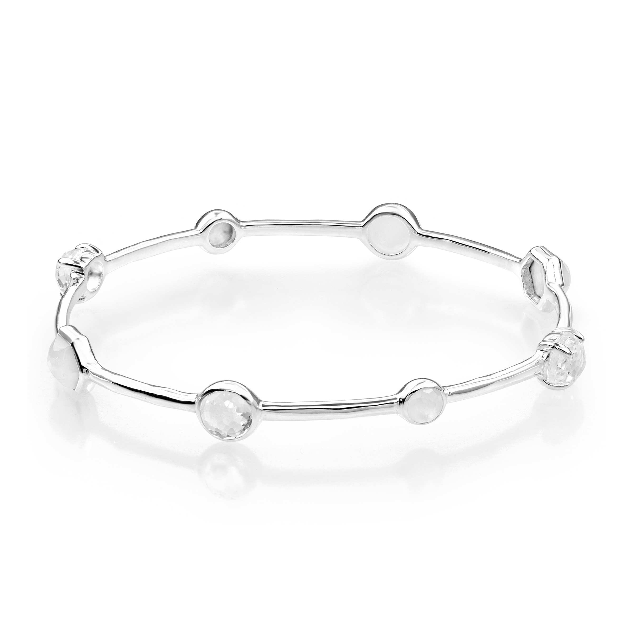 IPPOLITA 925 Rock Candy¨ Mixed Stone and Metal Bangle in Flirt
