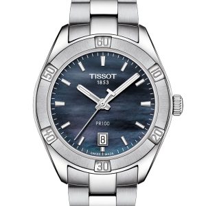TISSOT PR 100 Sport Chic Watch – Pearl