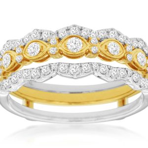 Wedding & Insert Diamond ring