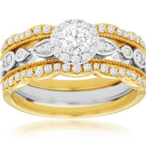 ENGAGEMET& INSERT DIAMOND RING