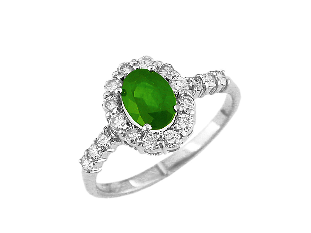 EMERALD & DIAMOND RING