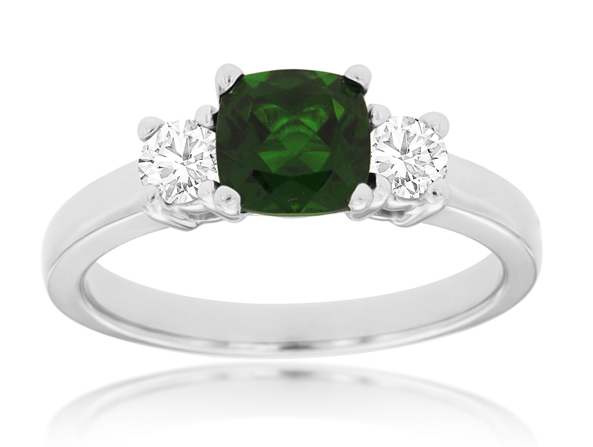 RUSSALITE & DIAMOND RING