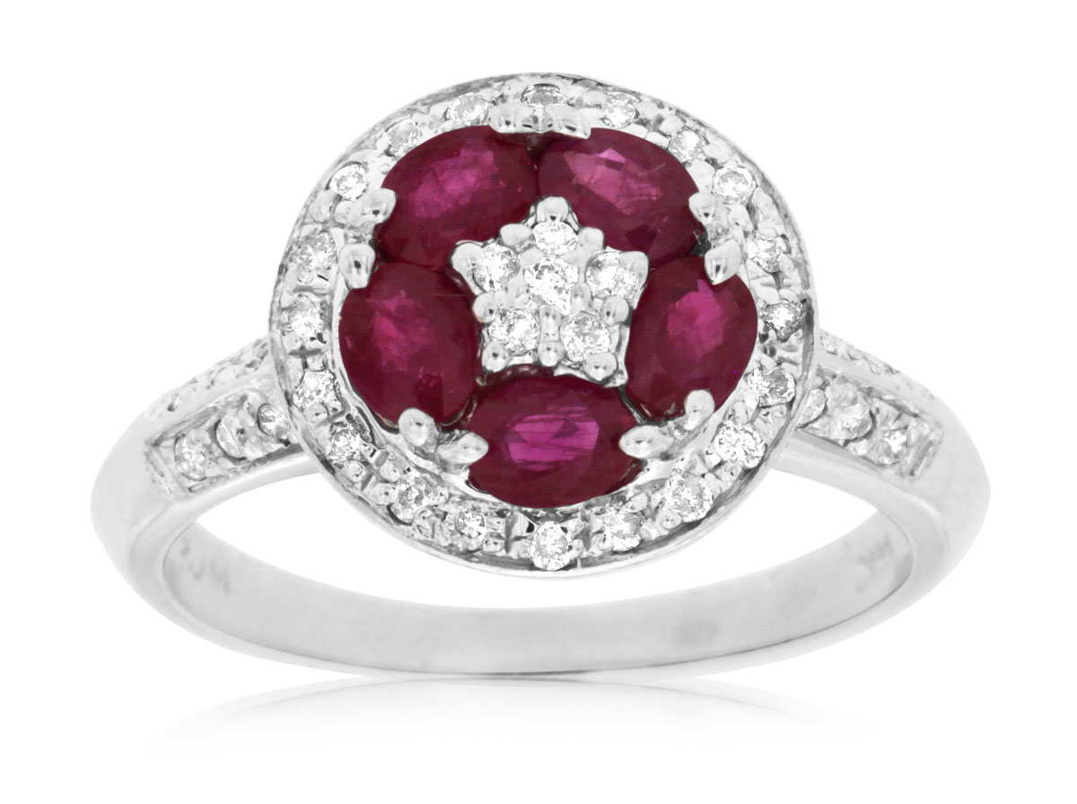 RUBY & DIAMOND RING