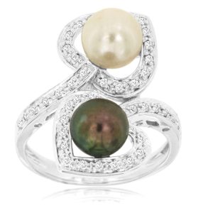 PEARL & DIAMOND RING