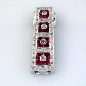 RUBY & DIAMOND PENDANT