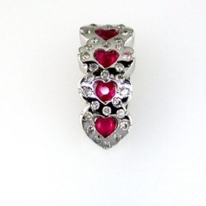 RUBY & DIAMOND PENDANT