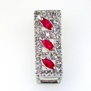 RUBY & DIAMOND PENDANT