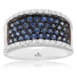 SAPPHIRE & DIAMOND RING