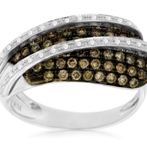 DIAMOND & MOCHA DIAMOND RING