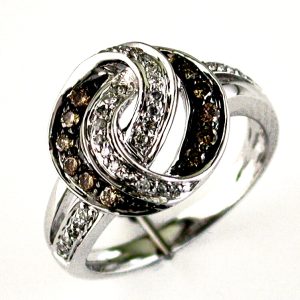 DIAMOND & MOCHA DIAMOND RING