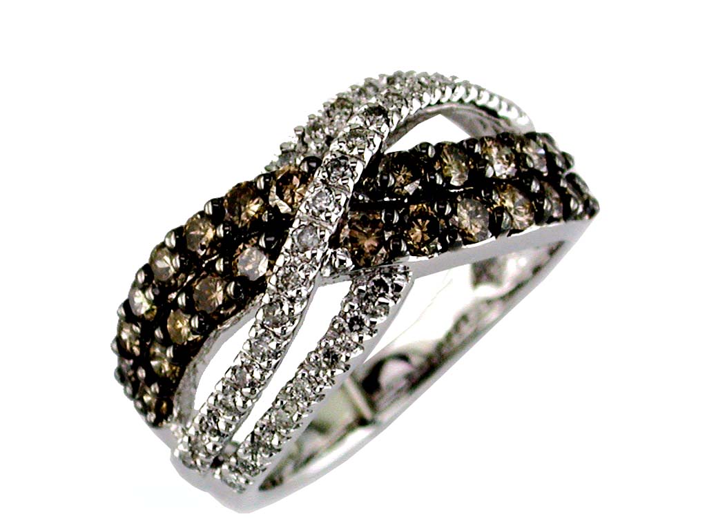 DIAMOND & MOCHA DIAMOND RING