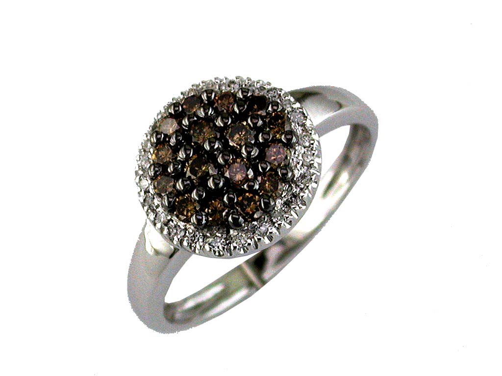 DIAMOND & MOCHA DIAMOND RING