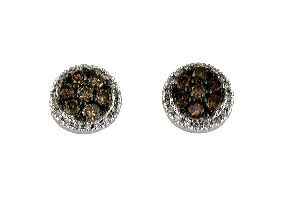 DIAMOND &MOCHA DIAMOND EARRING