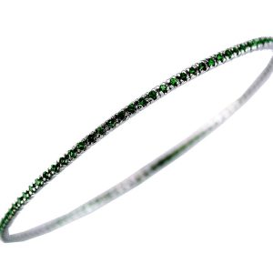 GREEN GARNET BANGLE