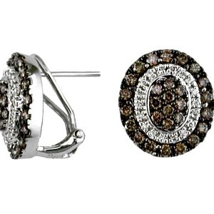 DIAMOND &MOCHA DIAMOND EARRING