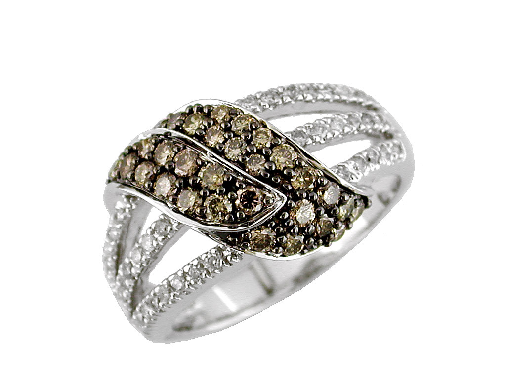 DIAMOND & MOCHA DIAMOND RING