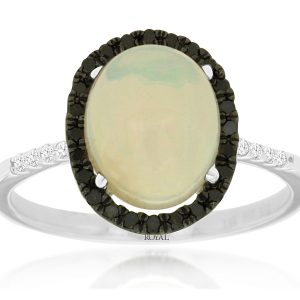 OPAL & DIAMOND RING
